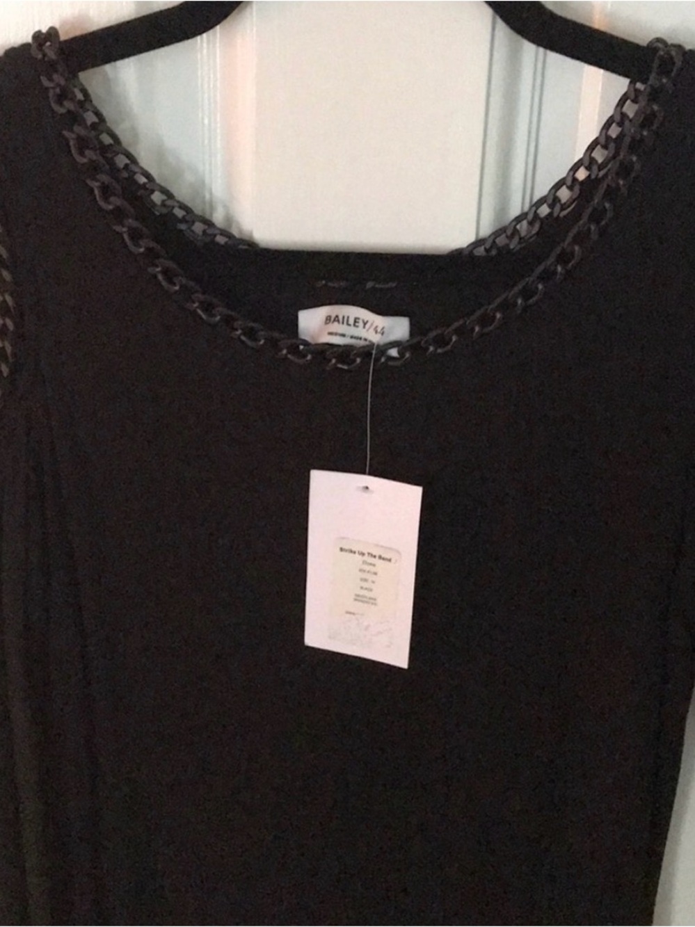 COPY - Black midi dress, from Bailey